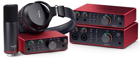 Focusrite Introduces The New Scarlett Solo 2i2 And 4i4