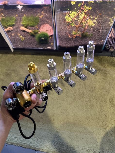 Homemade Co2 Manifold Raquariums