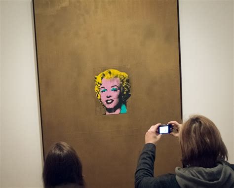 Gold Marilyn Warhol