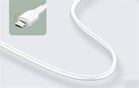 USB To Lightning Cable LDNIO LS543 2 1A 2m White All GSM