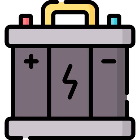 Accumulator Free Electronics Icons