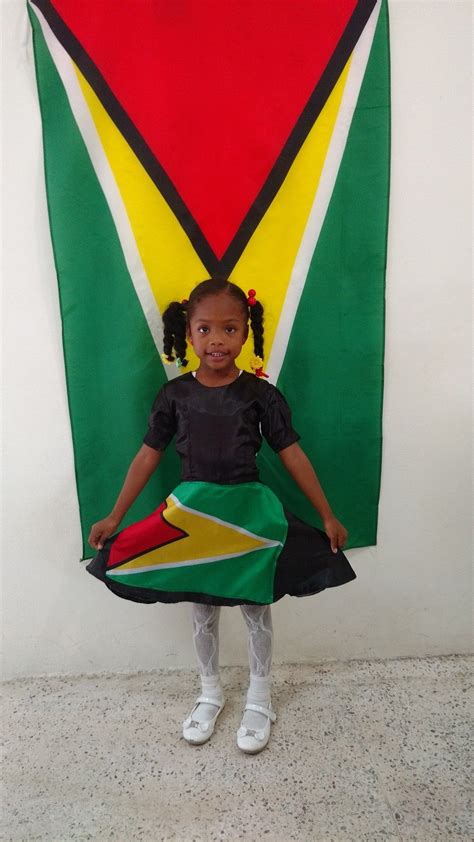 Guyana 🇬🇾 flag outfit | Caribe, Haití, Dominicos