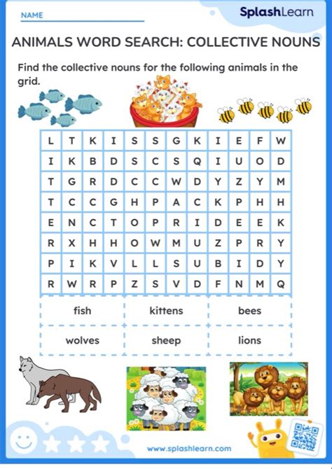 3rd Grade Ela Nouns Worksheets Free And Printable Splashlearn