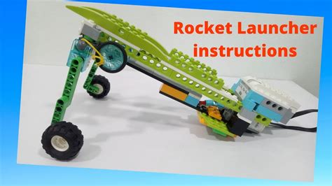 Lego Wedo 20 Rocket Launcher Instructions Mr Big Youtube