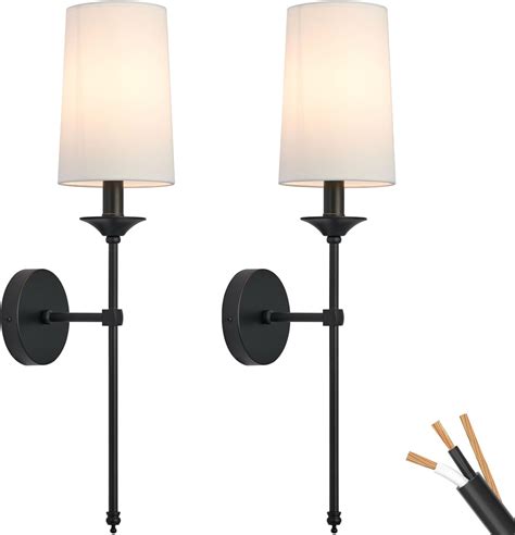 Passica Decor Hardwired Wall Sconces Set Of Two Pack Candle Terrace