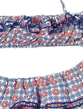 Maillot de bain pièces fille bikini pour fille pas cher Kiabi