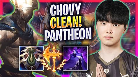 CHOVY IS SO CLEAN WITH PANTHEON GEN Chovy Plays Pantheon MID Vs