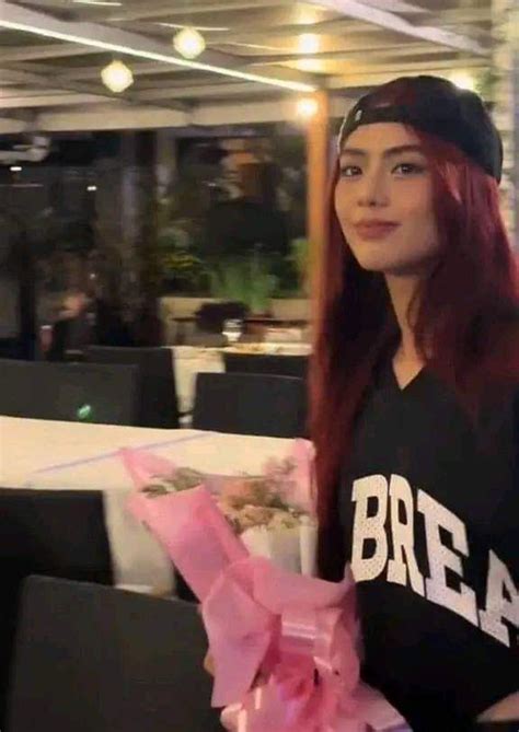 Bini Mikha Pretty Brunette Dancing Aesthetic Tiktok Style