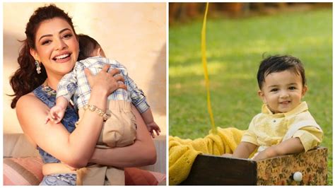 Kajal Aggarwal Shares Cute Pic Of Son Neil Sitting Inside A Box As She