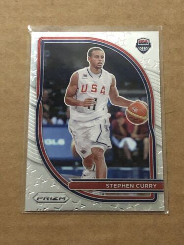 Panini Prizm Basketball Stephen Curry Team Usa Insert