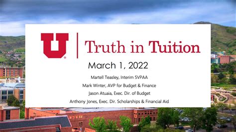 University of Utah Proposes 2022 Tuition Increase – @theU