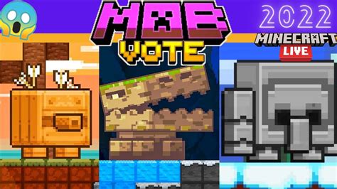 SE HAN FILTRADO LOS 3 MOBS NUEVOS DE LA MOB VOTE 2022 Mob Vote 2022