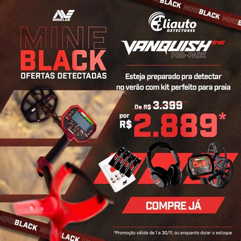 DETECTOR DE METAIS VANQUISH 540 PRO PACK Cliauto Detectores