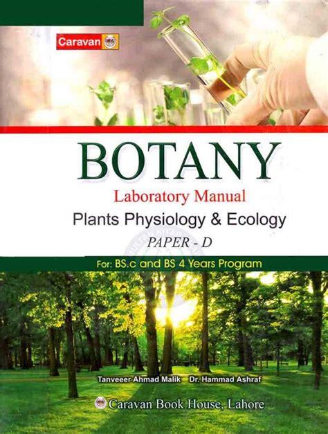 Botany Laboratory Manual Book Paper D For Bsc By Tanveer Ahmed Pak