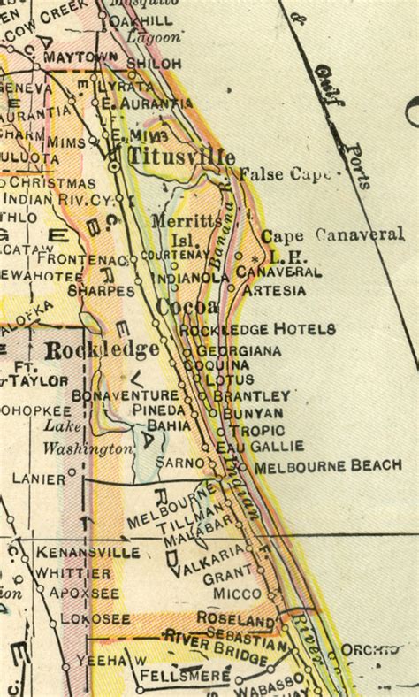 Brevard County Zip Code Map Printable