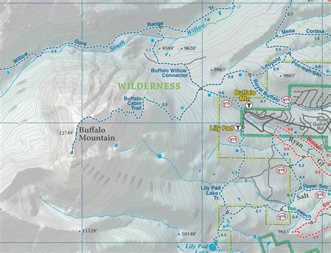 Breckenridge Trail Map (Summit County)