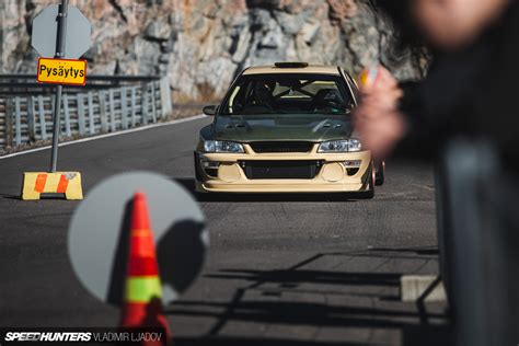 A Street Driven Track Thrashed Custom Wide Body Wrx Sti Speedhunters