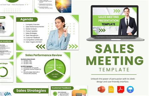 Sales Meeting Template in PDF, PPT, Google Slides, Apple Keynote ...