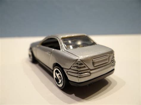 Hot Wheels Mercedes Benz SLK Stock And Custom