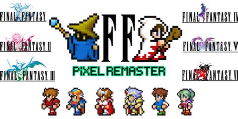 La série des Final Fantasy Pixel Remaster atteint les 3 millions de