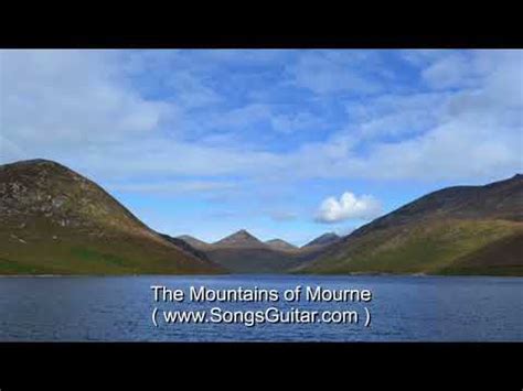 The Mountains Of Mourne Folk Song Lyrics Youtube