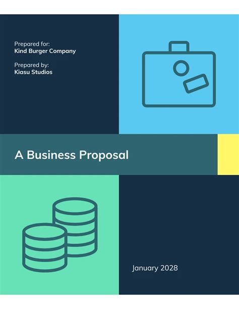 Perfect Business Proposal Template Venngage