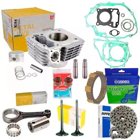 Kit Motor Completo Honda Lead 110 Cilindro Biela Valvulas