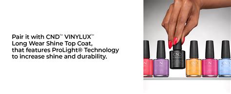 Amazon Cnd Vinylux Longwear Nude Nail Polish Gel Like Shine Chip Resistant Color Fl