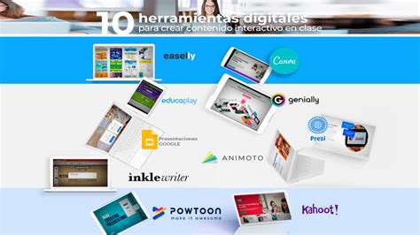 10 Herramientas Digitales Para Crear Contenido Interactivo En Clase