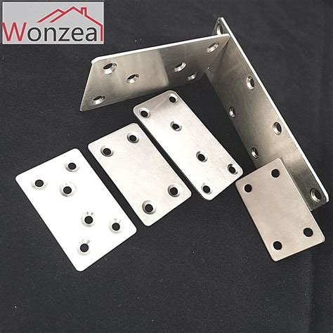 Stainless Steel Straight Strip Plane Corner Bracke Grandado