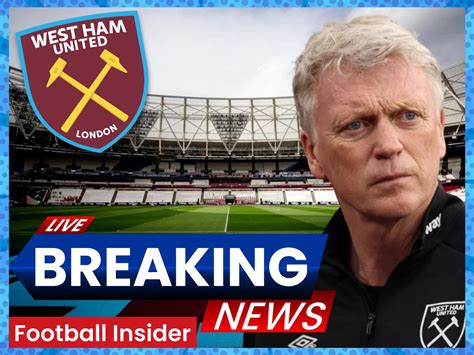 West Ham News Big Moyes Update As New Twist Revealed