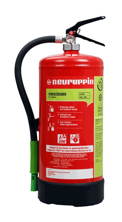 Schaum Feuerlöscher NEU S9DN eco HR jetzt kaufen