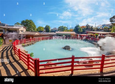 Beppu Japan Nov Kamado Jigoku Hot Spring In Beppu Oita The Town Is Famous For Its