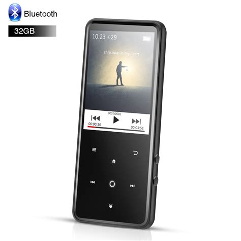 Agptek 32gb Mp3 Player Bluetooth 40 With 24 Inch Tft Color Screen Fm