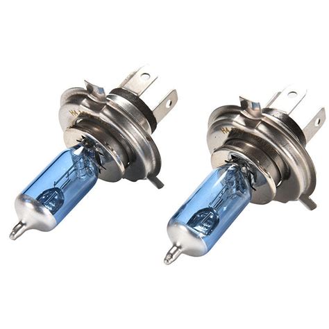 Купить 2 X Автомобиль H4 HID Ксенон-галогенные белые фары 12 В 60/55 Вт ...