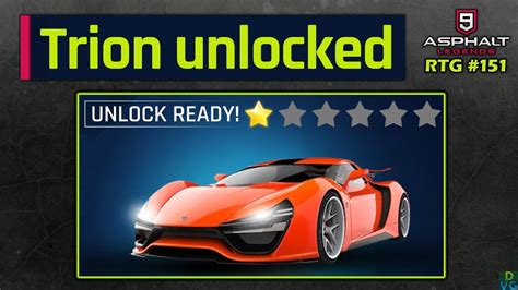 Asphalt Trion Nemesis Unlocked Rtg Youtube