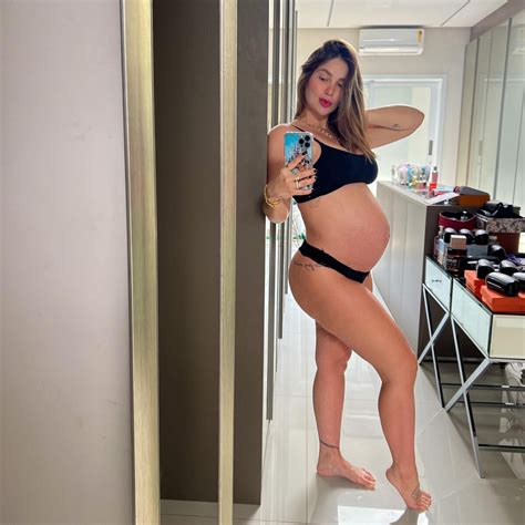 Foto Virginia Fonseca Est Na Reta Final Da Gesta O Purepeople