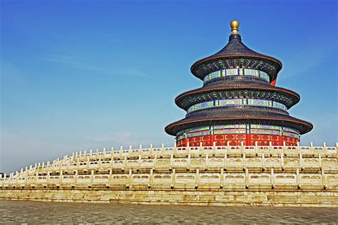 Temple Of Heaven Park, Beijing by John W Banagan