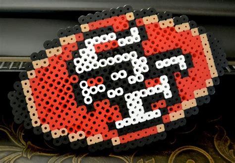 49ers Logo Diy Perler Bead Craft