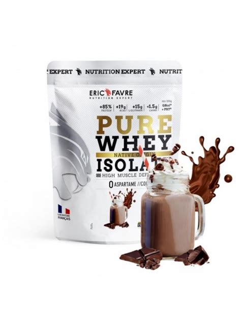 Pure Whey Isolate Native Chocolat Gr