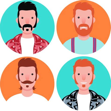 ᐈ Sideburn Cartoon Stock Vectors Royalty Free Sideburn Illustrations