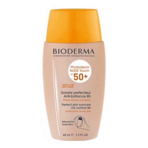 Bioderma Photoderm Nude Touch SPF50 Color Claro Crema 40 Ml Compra Online