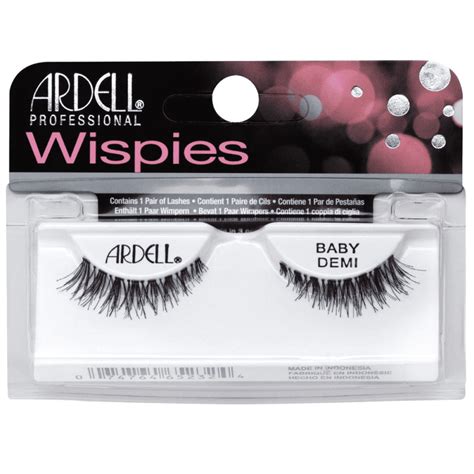 Ardell Wispies False Lashes Baby Demi Black Pari