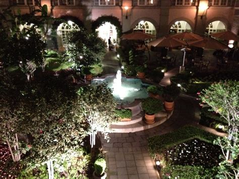 Our Courtyard At Night Is Magical