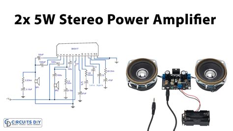 2×5 W Stereo Power Amplifier Circuit based on BA5417