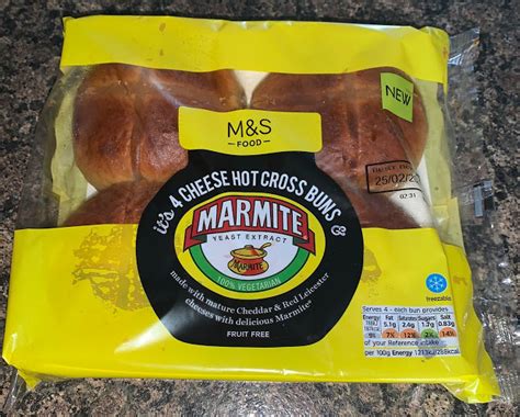 Cheese And Marmite Hot Cross Buns Uk Only Hot Cross Buns Marmite Bakery Bread