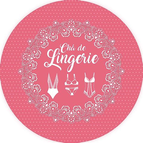 Painel De Festa Redondo 1 50x1 50 Chá de Lingerie Rosa Poá 002 Via Cores Paineis de Festa
