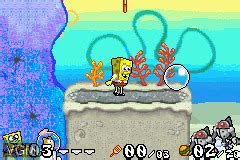 SpongeBob SquarePants Battle For Bikini Bottom For Nintendo GameBoy Advance The Video Games