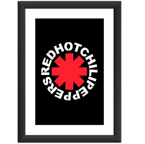 Quadro Red Hot Chili Peppers Flea Rock Elo Produtos Especiais