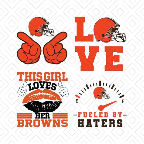 Cleveland Browns Svg Bundle Sport Svg Cleveland Browns Svg Inspire